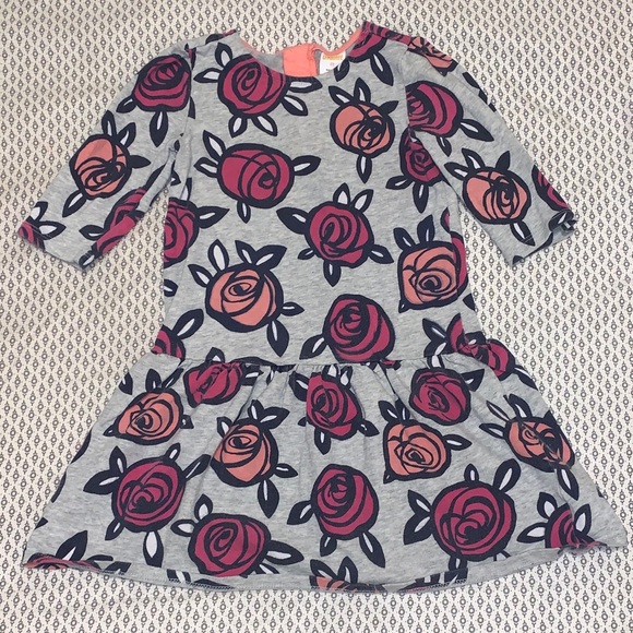 GYMBOREE Toddler Girls Flower Dress - Picture 1 of 5